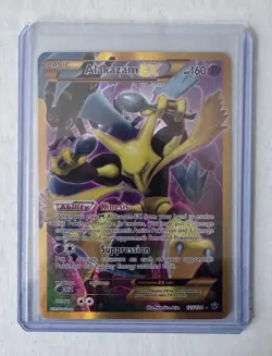 Alakazam EX (Secret) 125/124 XY - Fates Collide Pokemon Card NM - Image 1
