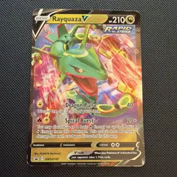 Rayquaza V SWSH147 SWSH: Sword & Shield Promo Cards Holo HP_ - Image 1