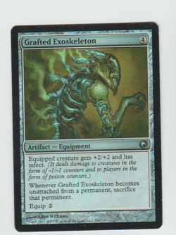 Grafted Exoskeleton Scars of Mirrodin Foil - Image 1