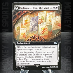 Magic MTG Final Fantasy - Sidequest: Hunt the Mark - FIN U 0453 EXTENDED ART - Image 1