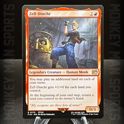 Magic MTG Final Fantasy - Zell Dincht - FIN R 0170 MINT - Image 1
