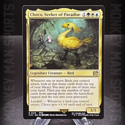 Magic MTG Final Fantasy - Choco, Seeker of Paradise - FIN R 0215 MINT - Image 1