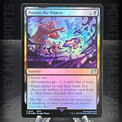 Magic MTG Final Fantasy - Poison the Waters - FIN U 0111 FOIL MINT - Image 1
