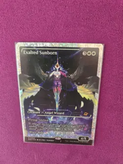 MTG Edge of Eternities (EOE 384) Exhalted Sunborn- FRACTURE FOIL - NM Pack Fresh - Image 1