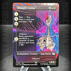 Magic MTG Final Fantasy - Summon: Anima - FIN U 0364 BORDERLESS MINT - Image 1