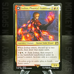 Magic MTG Final Fantasy - Joshua, Phoenix's Dominant - FIN R 0229 MINT - Image 1