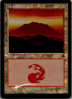 Mountain () (Retro Frame) L Dominaria Remastered Foil 409 NM - Image 1