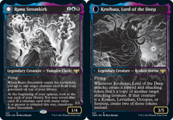 x1 Runo Stromkirk // Krothuss, Lord of the Deep (327) - Showcase R MTG Innistrad - Image 1