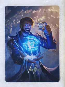 MTG Deduce Art Card #29 Murders at Karlov Manor Gold Signature NM - Image 2