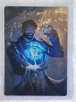 MTG Deduce Art Card #29 Murders at Karlov Manor Gold Signature NM - Image 4