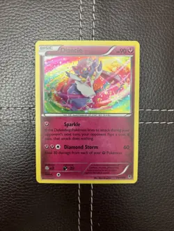 Pokemon TCG - Diancie - 71/119 - Phantom Forces - NM Holo Rare (2014) - Image 1