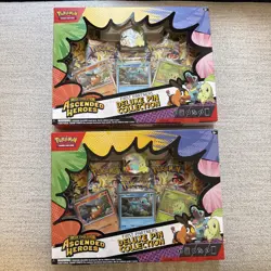Pokemon Mega Evolution Ascended Heroes First Partners Deluxe Pin Collection X2 - Image 1