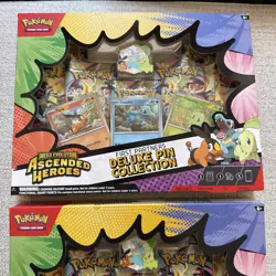 Pokemon Mega Evolution Ascended Heroes First Partners Deluxe Pin Collection X2 - Image 3