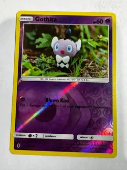 Pokemon Gothita Reverse Holo Guardians Rising 52/145 - Image 1