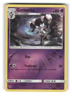 Gothorita 53/145 Uncommon Guardians Rising Pokemon Reverse Holo Near Mint - Image 1