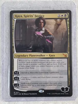 MTG Kaya, Spirits' Justice #211 Murders at Karlov Manor Card Mythic NM - Image 5