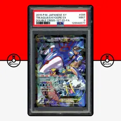 Pokemon PSA 9 SET Groudon Kyogre EX Team Aqua's Magma's 015/034 006/034 CP1 - Image 5