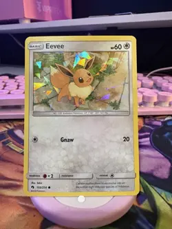 POKEMON TCG! Eevee - 155/214 - Shattered Holo Promo NM - Image 1
