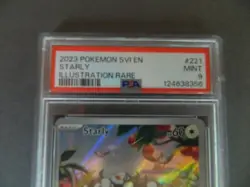 Starly Pokemon 221/198 SV01: Scarlet & Violet Base Set Holo PSA 9 - Image 2