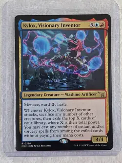 MTG Kylox, Visionary Inventor #214 Murders at Karlov Manor Magic Card Rare NM - Image 4