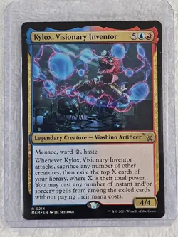 MTG Kylox, Visionary Inventor #214 Murders at Karlov Manor Magic Card Rare NM - Image 5