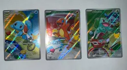 Pokemon TCG First Partner Illustration Collection Series 1 Kanto GEN 1 Set - Image 1