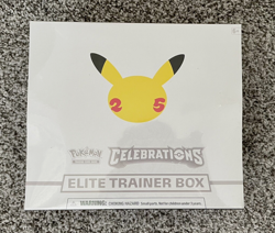 Pokemon TCG 25th Anniversary Celebrations Elite Trainer Box (2021) SEALED NEW 820650809439 - Image 1