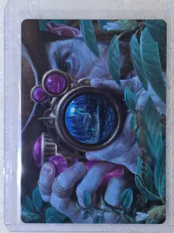 MTG Undergrowth Recon Art Card #16 Murders at Karlov Manor Gold Signature NM - Image 5