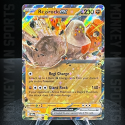 Pokemon Destined Rivals - Regirock EX - 101/182 HOLO MINT - Image 1