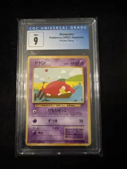 1997 Pokemon Rocket Gang Slowpoke #79, CGC 9 - Image 1
