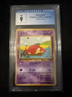 1997 Pokemon Rocket Gang Slowpoke #79, CGC 9 - Image 2
