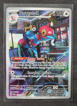 Pokemon TCG Porygon-Z Sv04: Paradox Rift 214/182 Illustration Rare Holo - Image 3