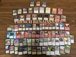 Magic MTG French Renaissance partial set 85/122 NM/SP+! - Image 1