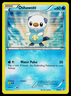 Oshawott - Holo BW03 Promo Pokemon Black and White Promos NM - Image 1