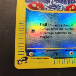2002 Magikarp 118/165 - Expedition Base Set Reverse Holo Common- Pokemon TCG- MP - Image 4