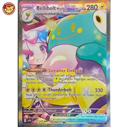 Iono's Bellibolt ex SV9s 177/139 SAR SIR Journey Together Pokemon Indonesia - Image 1