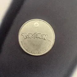 Vintage Pokemon Pikachu Metal Coin #25 2000 Nintendo Wizards - Image 2