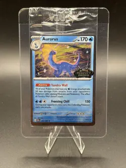 Aurorus 024/088 Cosmo Holo Perfect Order Stamped Promo SEALED Pokemon TCG - Image 1