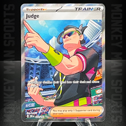 Pokemon - Judge - 222/182 - SV10: Destined Rivals - Holo - Ultra Rare NM TCG - Image 1