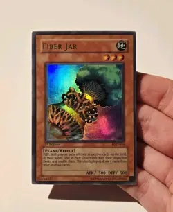 Yugioh Fiber Jar 1st Edition Ultra Rare LOD-056 LP - Image 3