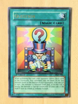 Question PGD-104 1st Edition NM [Yu-Gi-Oh! Pharaonic Guardian, Ultra Rare] - Image 1