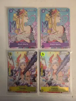 One Piece llustration Box Vol.2 Sealed Promo Cards - Black Maria & Yamato SEALED - Image 1