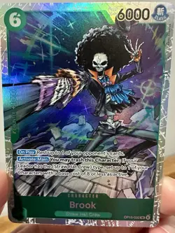 Brook SR OP15-032 Super Rare - Adventure On Kami’s Island One Piece English NM - Image 1