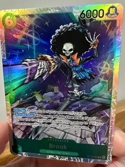 Brook SR OP15-032 Super Rare - Adventure On Kami’s Island One Piece English NM - Image 3