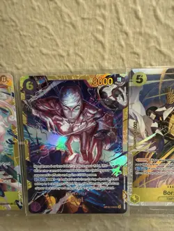 One Piece TCG NM OP15/EB04 Lot of Sanji Luffy Enel Borsalino Rebecca - Image 4