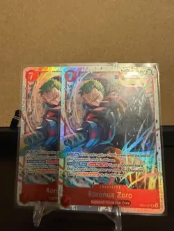 2x Roronoa Zoro SR - (EB04-007) - One Piece Adventure on Kami’s Island NM - Image 1