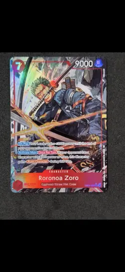 One Piece Roronoa Zoro Alt Art SR EB04-007 Adventure On Kami's Island OP-15 - Image 1