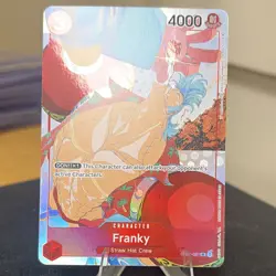 Bandai Franky OP01-021 Holo 4000 Power One Piece English - Image 2