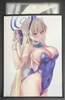 Asuma Toki (Bunny Girl) Blue Archive Individual Card Sleeve Waifu Doujin v1 - Image 2