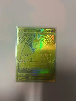Mega Charizard Y EX No. 294/217 Ascended Heroes Pokemon Card Gold - Image 3